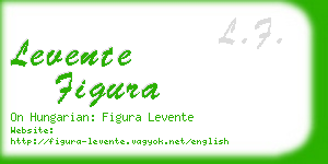 levente figura business card